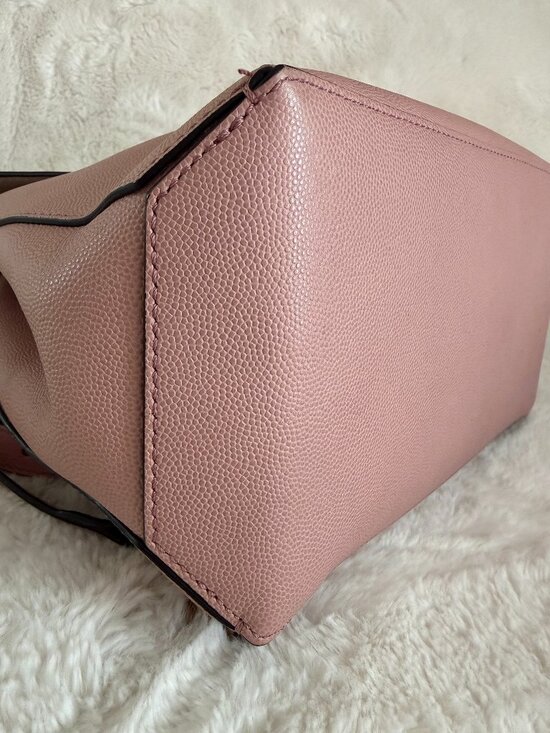 Stuart Weitzman Small Pink Leather Brielle Backpack main image 13